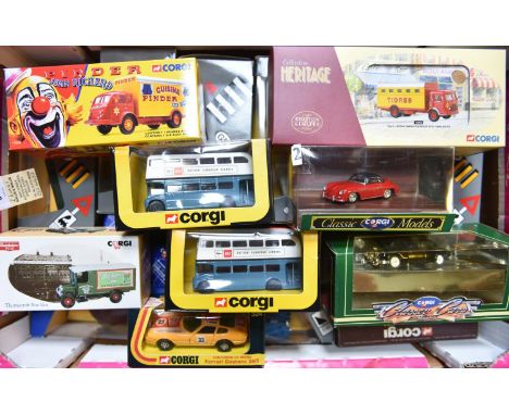 Quantity of Corgi Classics. 4 Bedford OB Coaches- B.R. (M.M.R.), Skills and Western National. 2x Bedford OB trucks, Batty and