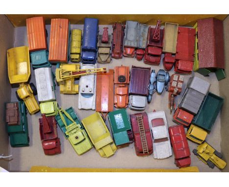 32x Matchbox Series vehicles etc. Including; ERF Petrol Tanker, Ford Mustang, Merryweather Marquis Series III, Muuir Hill Dum