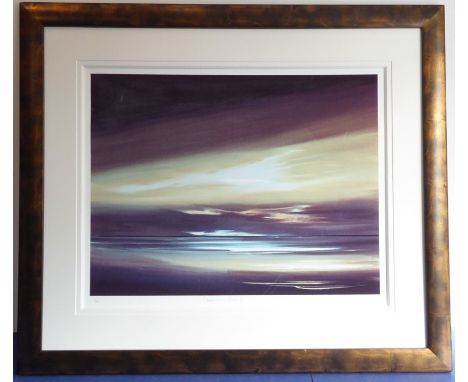 Jonathan SHAW (b. 1959); a framed limited edition (21 of 395) colour print, 'Cappuccino Skies III', signed J Shaw in the marg