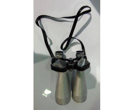 A vintage pair of Lieberman & Gortz 12x 50 binoculars