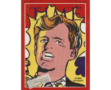 Artist: Roy Lichtenstein (American, 1923-1997). Title: "Bobby Kennedy". Medium: Color offset lithograph. Date: Composed 1968.