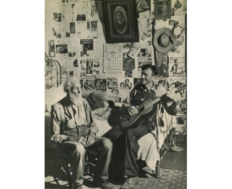 Artist: Margaret Bourke-White (American, 1904 - 1971). Title: "Marshall, Arkansas". Medium: Original vintage photogravure. Da
