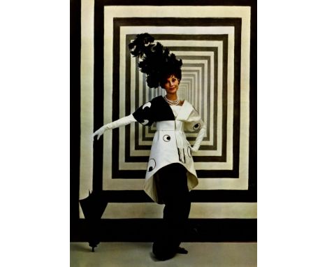 Artist: Cecil Beaton (English, 1904 - 1980). Title: "Audrey Hepburn in 'My Fair Lady' #1". Medium: Original vintage color pho