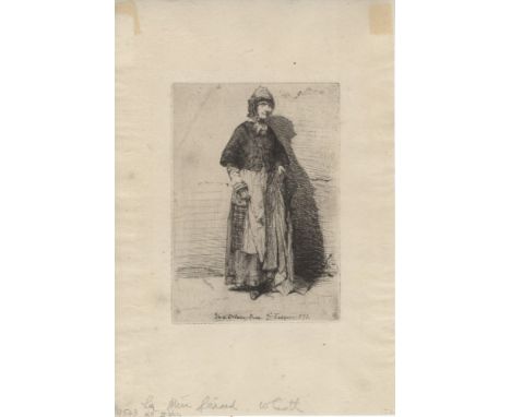 Artist: James A. M. Whistler (American, 1834 - 1903). Title: "Le Mère Gérard [from 'Douze eaux-fortes d'après Nature' {'The F