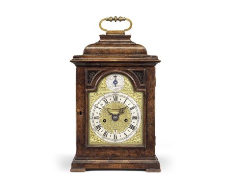 A good second quarter of the 18th century walnut table clockof small size.William Webster, LondonSurmounted by an unusual kno