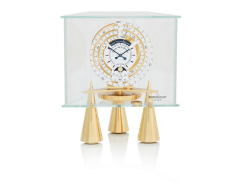 A very fine and rare limited edition 'Atmos du Millenaire' with 1000-year calendar indication, made to commemorate the Golden