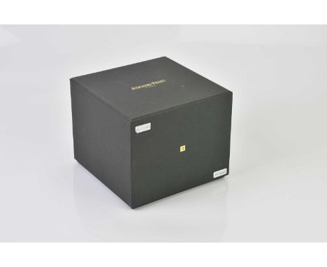 Standard VAT AUDEMARS PIGUET; an inner and outer box for a wristwatch, no papers, width of external box 17.5cm.*PLEASE NOTE T