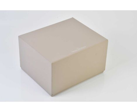 Standard VAT JAEGER-LECOULTRE; an inner and outer box for a wristwatch, no papers, width of outer case 23cm.*PLEASE NOTE THAT