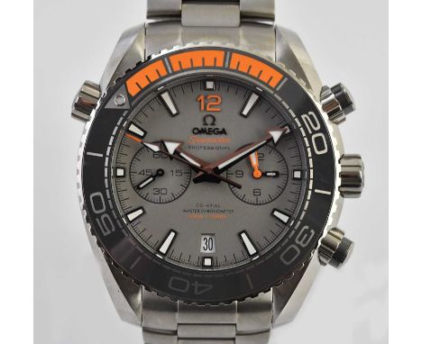Standard VAT OMEGA; a gentleman's Seamaster Professional Co-Axial wristwatch, with date aperture and twin subsidiary hands to