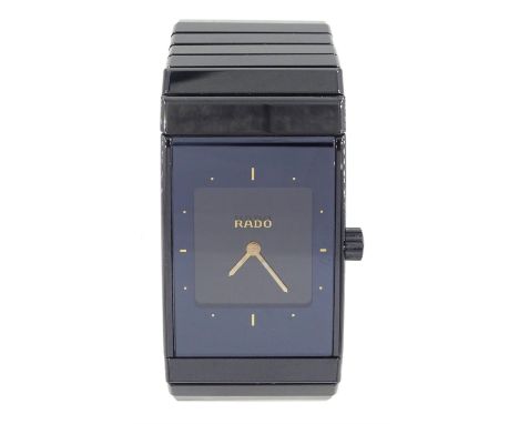 Rado Diastar ceramic quartz wristwatch, Ref. 196.0364.3, boxedCondition Report:Movement not functioning - new battery require