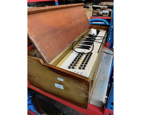 A Vintage j. Busilccchio Electric Air Organ 
