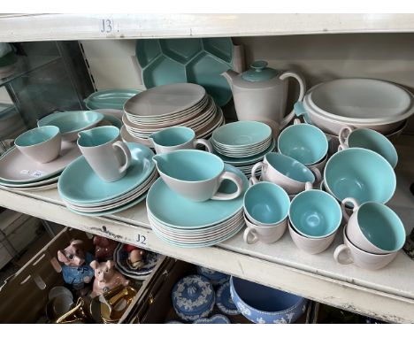 Poole pottery dinner and tea ware, approx. 74 pieces 