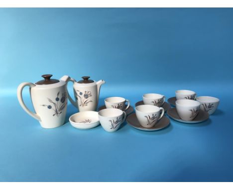 Poole pottery tea set