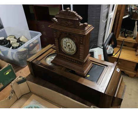 Mantle clock and a wall clock