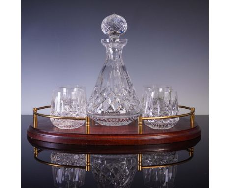 Crafted by the renowned Waterford Crystal of Ireland, this 6-piece Roly-Poly drink set showcases timeless elegance and fine c