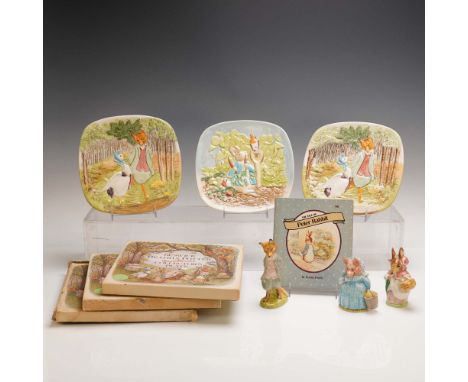 This delightful 7-piece collection from Beswick celebrates the timeless charm of Beatrix Potter's beloved tales. It includes 