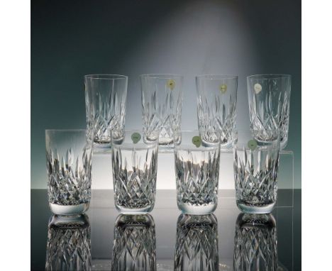Crafted by the renowned Waterford Crystal of Ireland, the Lismore pattern stands as one of the brand's most iconic and enduri