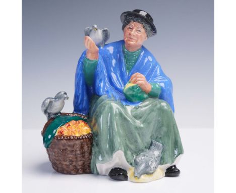 Beautifully sculpted and hand painted, this Royal Doulton Tuppence A Bag figurine (HN2320) brings to life the iconic bird wom