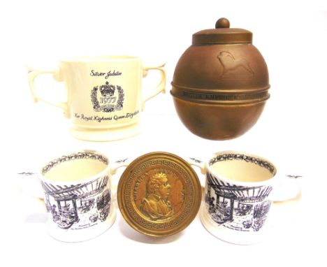 ASSORTED COLLECTABLES  comprising an Elizabeth I (1558-1603) sixpence, 1574 (drilled); a Lipton's Tea British Empire Exhibiti