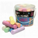 36 X PACKS OF 15PC GIANT CHALK