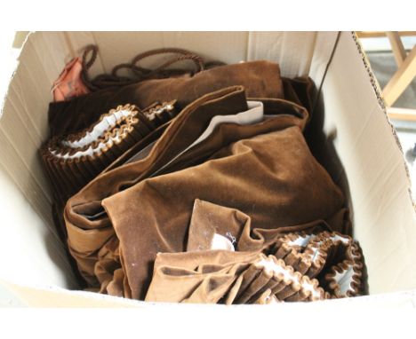 A box of curtains