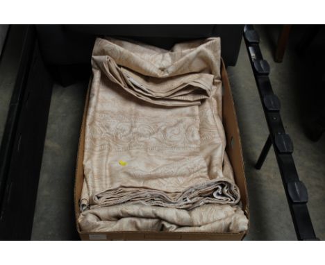 A box of curtains