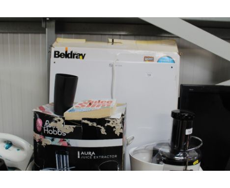 A Beldray slim line eco panel heater
