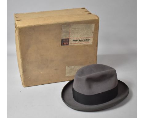 A Christy's' Vintage Titfer Hat in Original Cardboard box Dated 1965 
