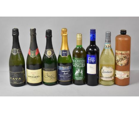 A Collection of Various Sparkling Wine, Bols etc 