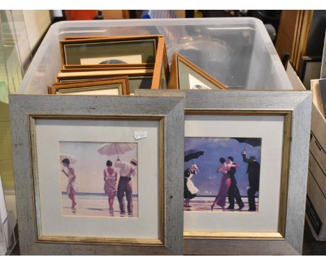 A Pair of American Framed Prints and Collection of Framed Bird Photographs 
