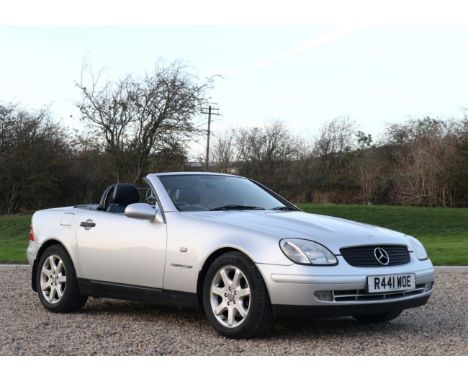 1998 Mercedes SLK 230 Kompressor auto Registration number: R441 WOE Date of first registration: 01/01/1998 Vin number: WDB170