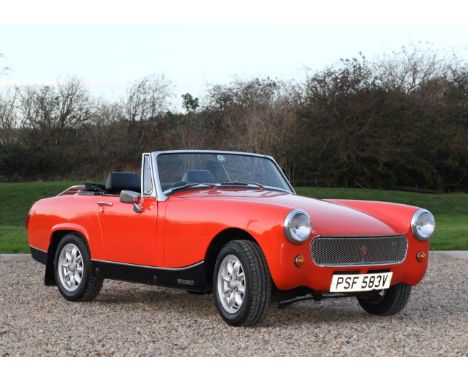 1979 MG Midget 1500 Registration number: PSF 583V Date of first registration: 01/11/1979 Vin number: GAN6-206968G Engine numb