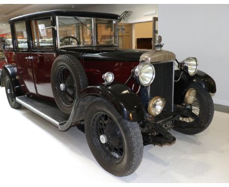 1929 Daimler 20/70 Landaulet Limousine Registration number: VR 2432 Date of first registration: 31/12/1929 Vin number: 31061 