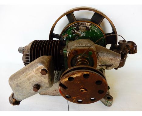 A Villiers engine forming a water pump. 