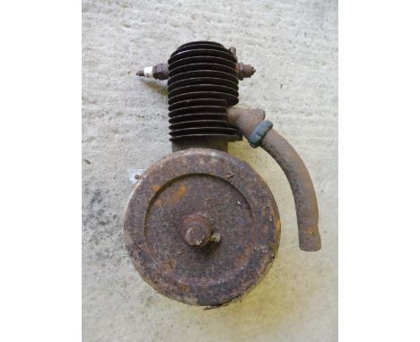 A Triumph lightweight engine, no. 9666.