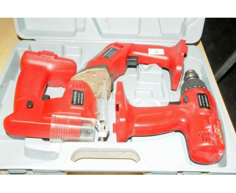 Cased 3 in 1 tool kit
