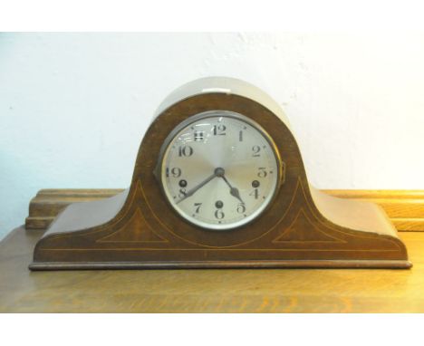 An early 20th century mantle clock  
