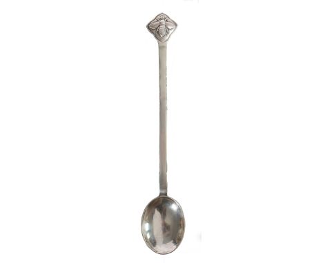 Francis Cooper, London 1935, with Bee finial to handle. 64g, 22cm long.