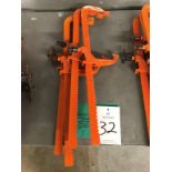 (4) Carver 24" Bar Clamps