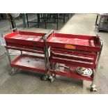 (2) Assorted Tool Carts