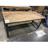 30" x 72" Wood Top Table