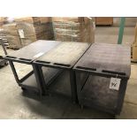 (3) Global Plastic Carts