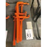 (4) Carver 24" Bar Clamps