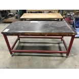 32" x 72" Wood Top Table