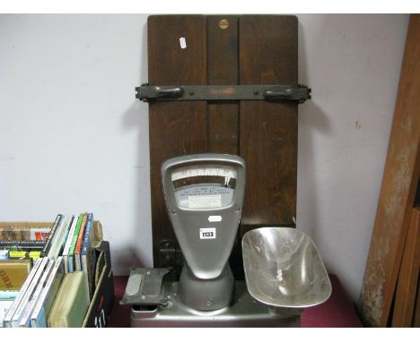 Avery Ltd Birmingham Shop Scales, plus a John Watts Sheffield London Trouser Press.