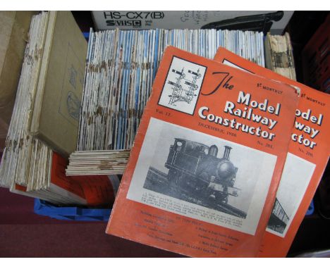 A Quantity of 1940's to 1950's Meccano Magazines, together with 'The Model Railway Constructor' magazines from 1947 and 'Home