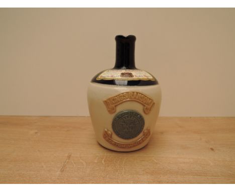 A William Whitely &amp; Co Ceramic Flagon containing King's Ransom Blended Scotch Whisky, 26 2/3 Fl Oz, no strength stated