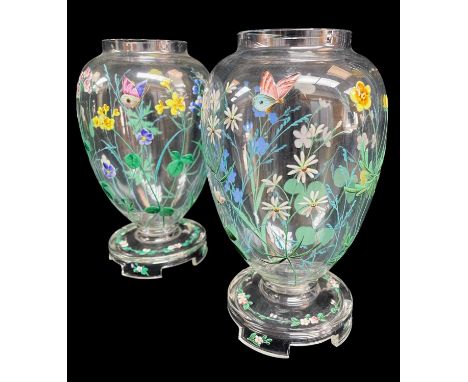 英国【Caithness】summer meadow ガラス　 花瓶　限定品 英国【Caithness】summer meadow ガラス 花瓶 限定品 glass vase