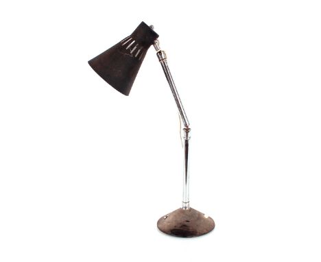 A vintage angle poise type lamp