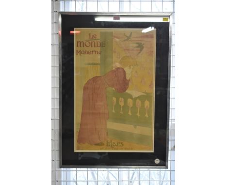 Maurice Pillard Verneuil, 'Le Monde Moderne', lithograph 57 x 37cm.Provenance: Sotheby's 'The Elton John Collection', Lot 123
